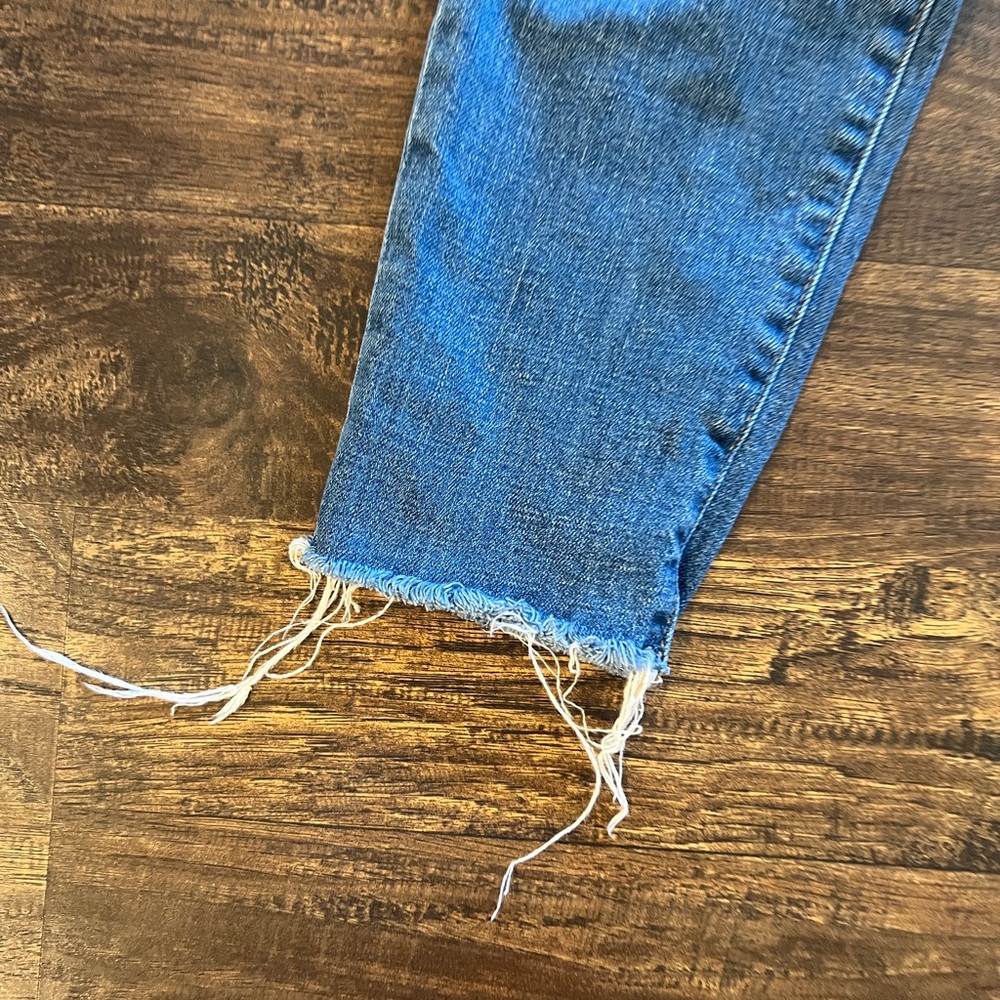 Distressed Blue Jeans - Picture 5 of 5